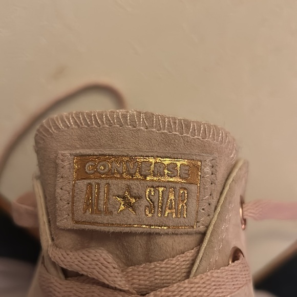 Converse women’s all star pastel
 leather lace-ups size 7.5 - Picture 6 of 6